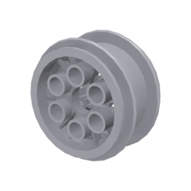 light bluish gray wheel 20 x 30 balloon medium