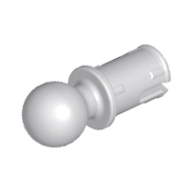 light bluish gray technic pin with friction ridges and tow ball undetermined type