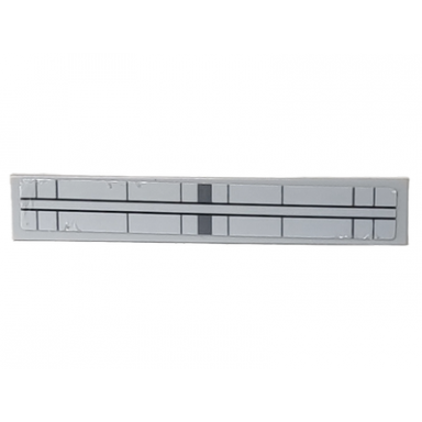 light bluish gray tile 1 x 6 with sw tie striker black and dark bluish gray lines pattern sticker - set 75154