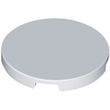 light bluish gray tile round 3 x 3
