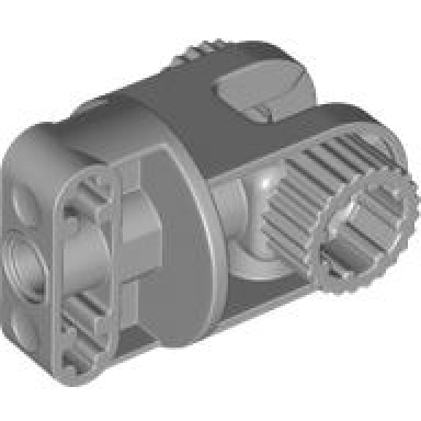 technic large rotation joint socket with pin hole and 2 axle holes
