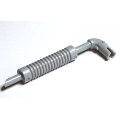 light bluish gray vehicle exhaust pipe with technic pin