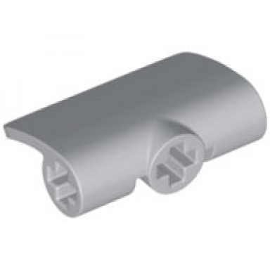 light bluish gray technic panel curved 2 x 3 x 1