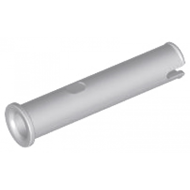 light bluish gray technic pin 3l without friction ridges with stop