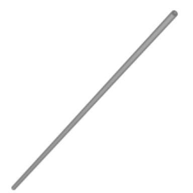 light bluish gray hose pneumatic 4mm d v2 precut 38l 30.4cm