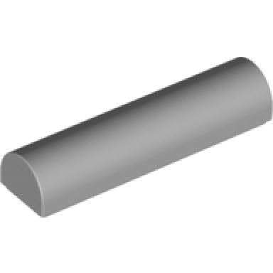 light bluish gray slope curved 1 x 4 x 2 3 double