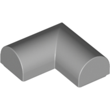 light bluish gray slope curved 2 x 2 x 2 3 double corner