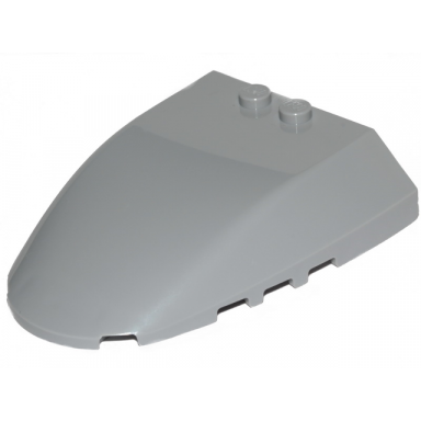 light bluish gray windscreen 6 x 7 x 1 1 3