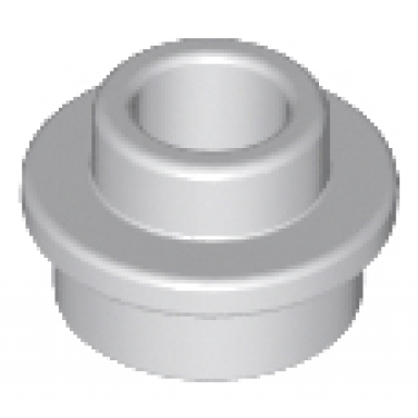 light bluish gray plate round 1 x 1 with open stud