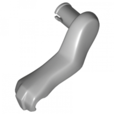 light bluish gray tauntaun arm left