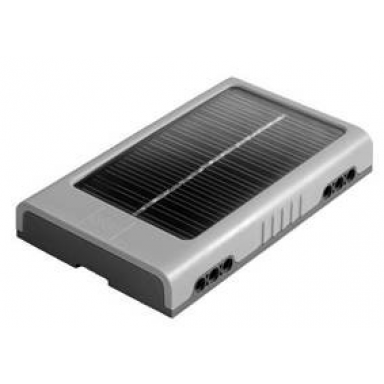 light bluish gray electric solar panel