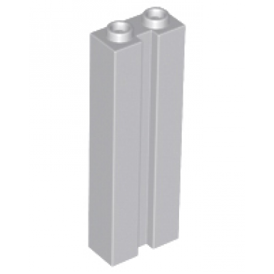 light bluish gray brick modified 1 x 2 x 5 with channel