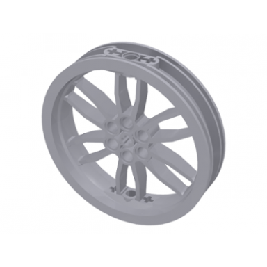 light bluish gray wheel 75mm d x 17mm motorcycle