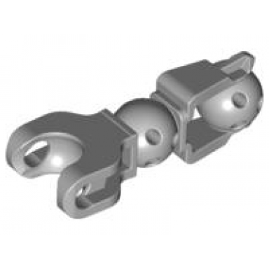 light bluish gray hero factory arm leg with ball joint and ball socket