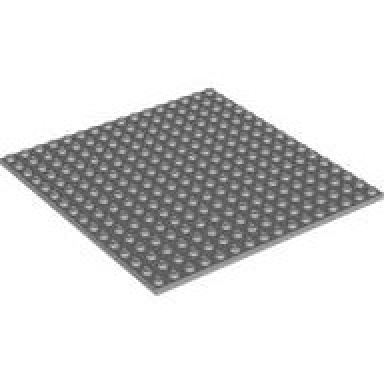 light bluish gray plate 16 x 16