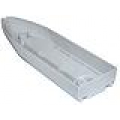 light bluish gray boat hull unitary 28 x 8 base