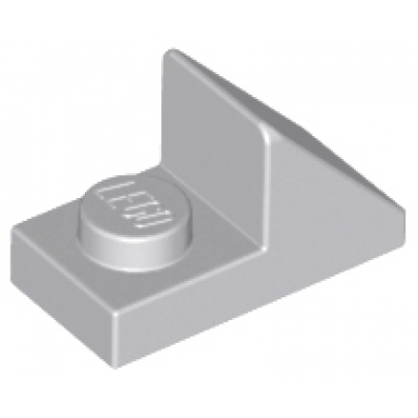 light bluish gray slope 45 2 x 1 with 2 3 cutout