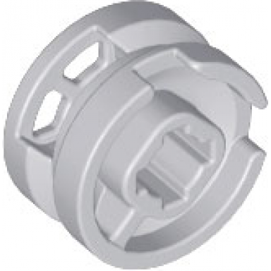 light bluish gray wheel 11mm d x 6mm with 8 spokes