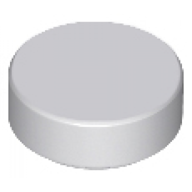 light bluish gray tile round 1 x 1