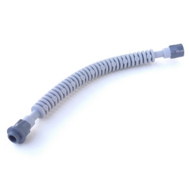 light bluish gray hose flexible 12l with tabbed dark bluish gray ends