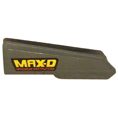 dark bluish gray technic panel fairing 22 very small smooth side a with max-d and maximum destruction pattern sticker - set 42119