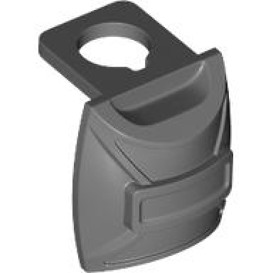 dark bluish gray minifigure backpack thin parachute container