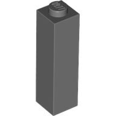 dark bluish gray brick 1 x 1 x 3