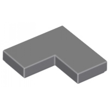 dark bluish gray tile 2 x 2 corner