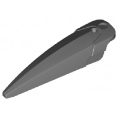 dark bluish gray hero factory weapon blade wide curved