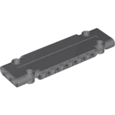 dark bluish gray technic panel plate 3 x 11 x 1