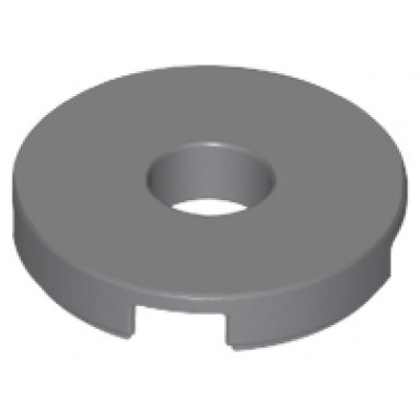 dark bluish gray tile round 2 x 2 with hole