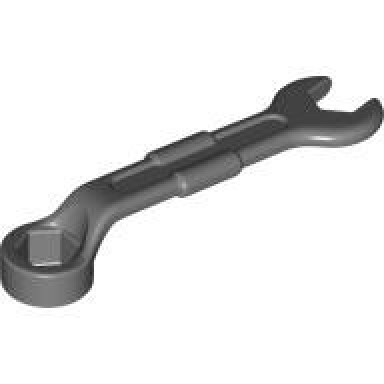 dark bluish gray duplo utensil wrench with smooth handles