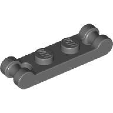 dark bluish gray plate modified 1 x 2 with bar handles on ends