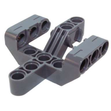 technic liftarm modified fork 5 x 6 x 2 perpendicular with 3 fingers