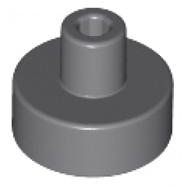 dark bluish gray tile round 1 x 1 with bar and pin holder
