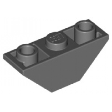 dark bluish gray slope inverted 45 3 x 1 double