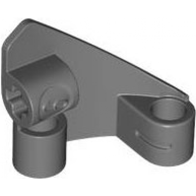 dark bluish gray technic panel curved 9 3 x 3 tapered left