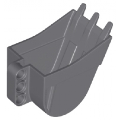 dark bluish gray technic digger bucket 4 x 7