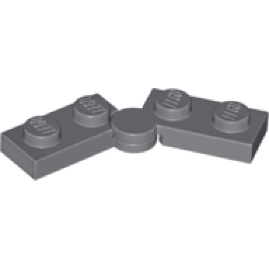 dark bluish gray hinge plate 1 x 4 swivel 2429 2430