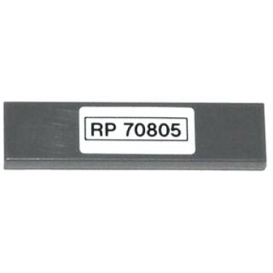dark bluish gray tile 1 x 4 with rp 70805 pattern sticker - set 70805