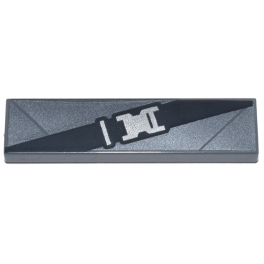 dark bluish gray tile 1 x 4 with black belt with silver buckle on dark silver background pattern brickheadz batman batman v superman chest