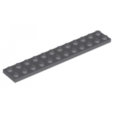 dark bluish gray plate 2 x 12