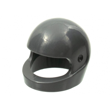 dark bluish gray minifigure headgear helmet motorcycle standard