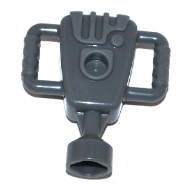 dark bluish gray duplo utensil motor hammer jackhammer