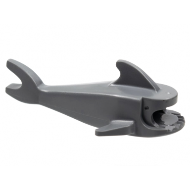 dark bluish gray shark body