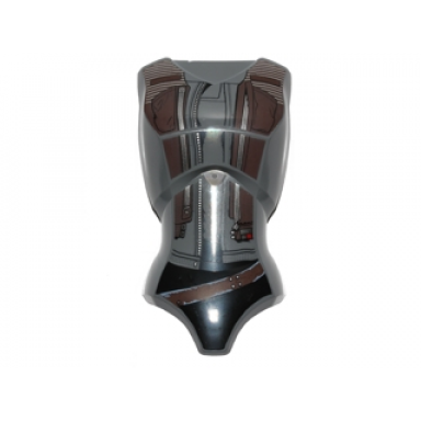 dark bluish gray large figure torso female with sw dark brown vest pattern jyn erso
