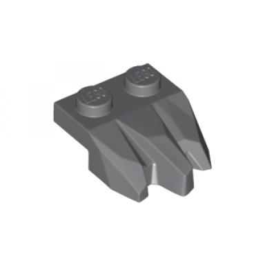 dark bluish gray plate modified 1 x 2 with 3 claws rock fingers