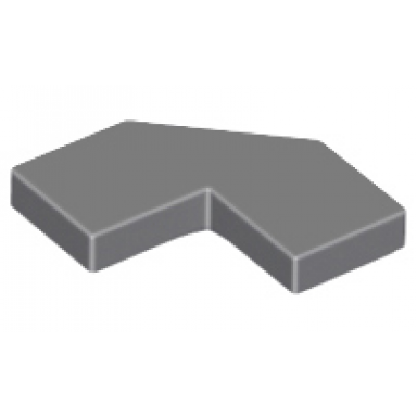 dark bluish gray tile modified facet 2 x 2