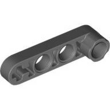 dark bluish gray technic liftarm modified stud connector thin 1 x 4