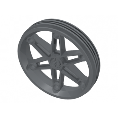dark bluish gray wheel 61.6mm d x 13.6mm motorcycle